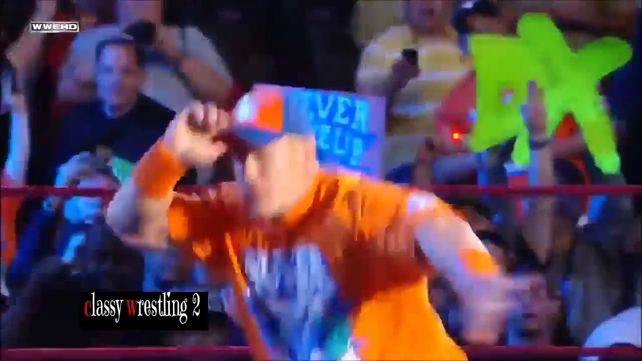 John Cena vs Sheamus Tables match   TLC 2009  Highlights hd - WWE TLC 2009  Highlights HD