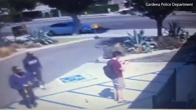 Des livreurs UPS sauvent un jeune en train de se faire agresser