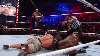 The Rock & John Cena vs R Truth & The Miz