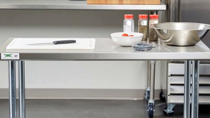 Stainless Steel Prep Table Designs Furniture
