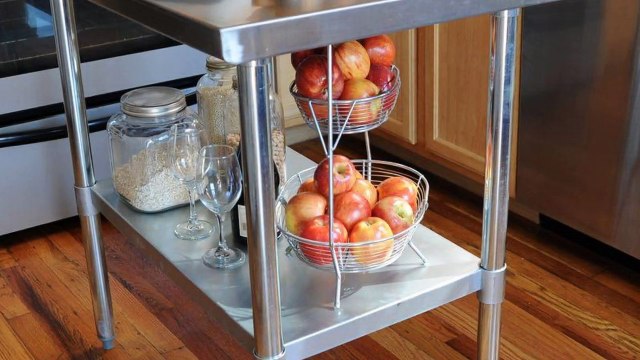 Stainless Steel Kitchen Table for Home Ideas