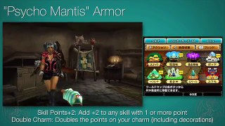 Monster Hunter XX: Psycho Mantis Armor