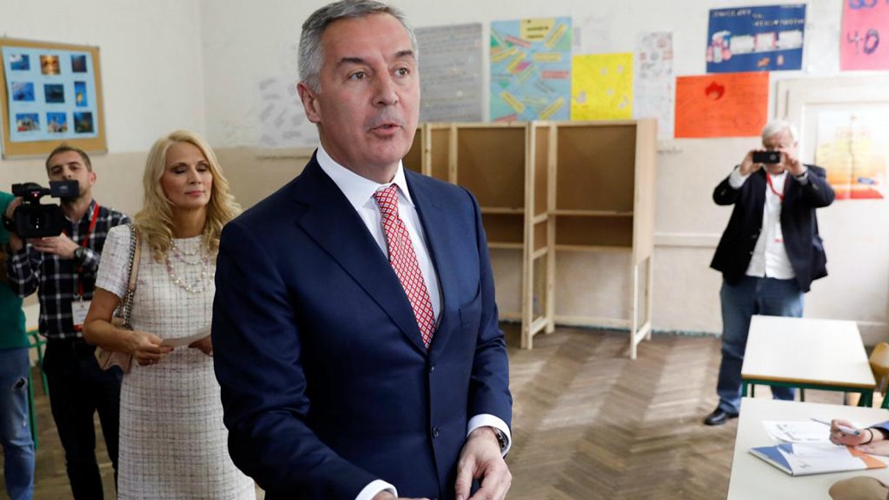 Djukanović bei Wahl haushoher Favorit