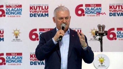 Başbkaan Yıldırım: 'Dolar fırlayıp gitse, enflasyon yükselse zil takıp oynayacaklar'