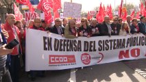 Los pensionistas no desisten y toman las calles en 100 ciudades españolas