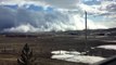 Tsunami of clouds filmed over a field in Canada (Ls News)