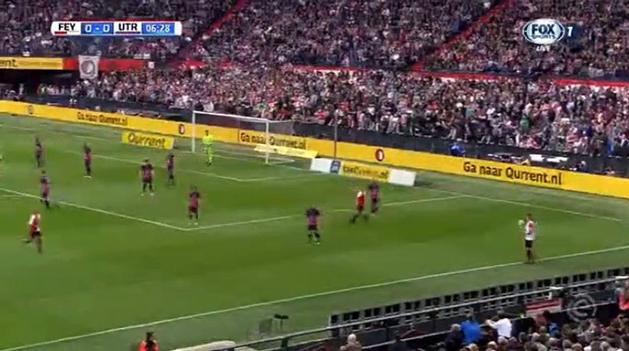 Nicolai Jorgensen GOAL HD - Feyenoord 1-0 Utrecht 15.04.2018