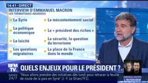 Quelles thématiques seront abordées lors de l’interview d’Emmanuel Macron