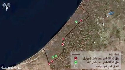 - İsrail, Gazze Sınırındaki Tüneli Yıktı