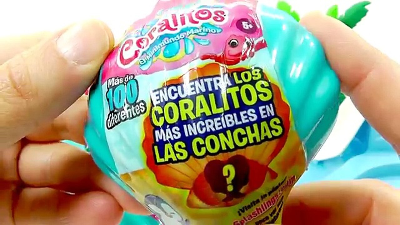 JUGUETES SORPRESA, SIRENAS Y CORALITOS COLECCIONABLES.