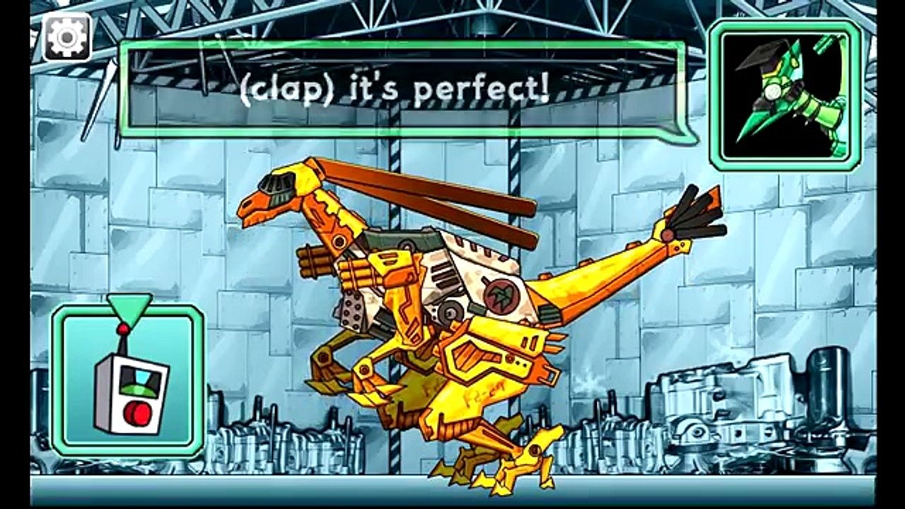 Repair! Dino Robot #6: Gallimimus (4 Color Armors) | Eftsei Gaming