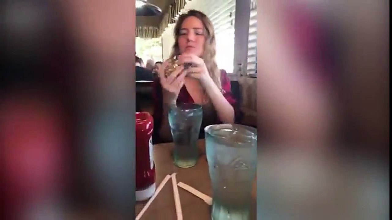 nusret'in saltbae hareketini yapmak isterken yemeği murdar eden kadın