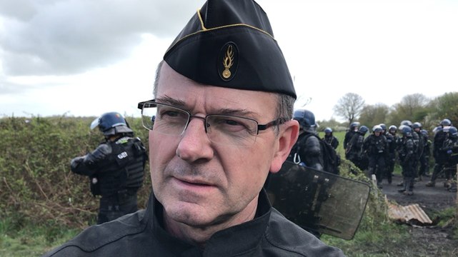 Le général Lizurey, directeur général de la Gendarmerie nationale