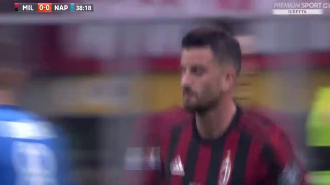 Musacchio offside goal for Milan vs Napoli