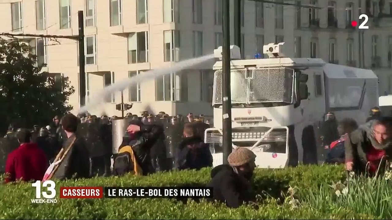 Nantes : la ville endommagée par le rassemblement de soutien aux zadistes