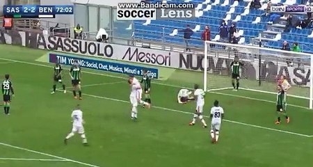 Cheick Diabate Goal HD - Sassuolo 2-2 Benevento 15.04.2018