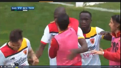 Diabate Goal - Sassuolo vs Benevento 2-2  15.04.2018 (HD)
