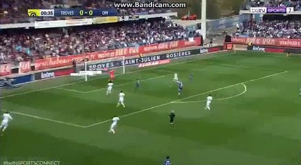 Grandsir     Goal  HD    Troyes 1 - 0	 Marseille  15-04-2018