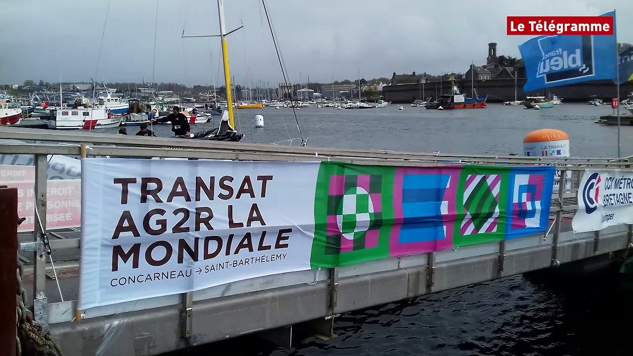 Concarneau. Le public afflue au village de la Transat AG2R