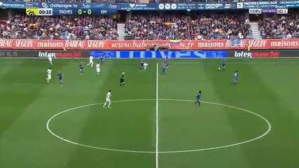 Troyes / Marseille  résumé et but Samuel Grandsir  1-0