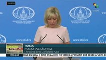 Rusia expresa su condena ante la escalada bélica de EEUU contra Siria