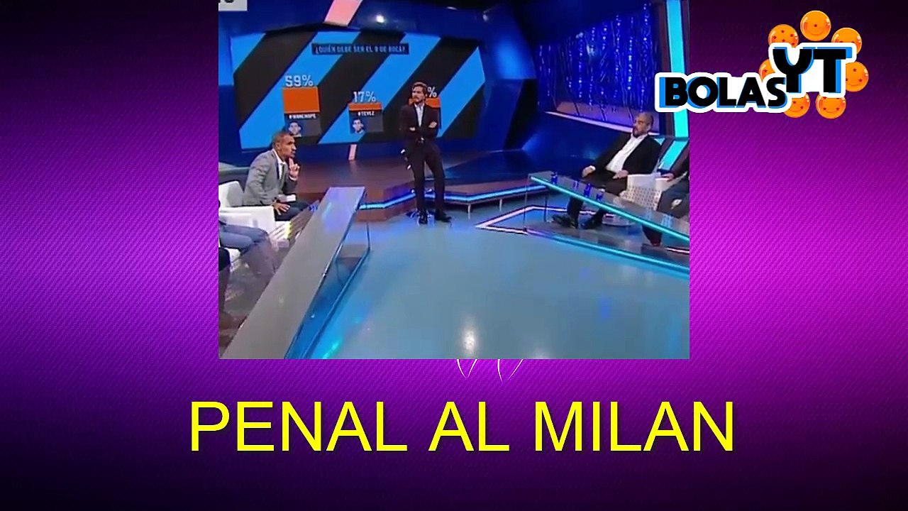CASCINI EMOCIONADO cuenta como fué PATEAR EL PENAL CONTRA el Milan ! 90 minútos de fútbol !