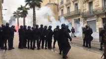 Les images des incidents à Nantes et Montpellier après des rassemblements pour Notre-Dame-des-Landes