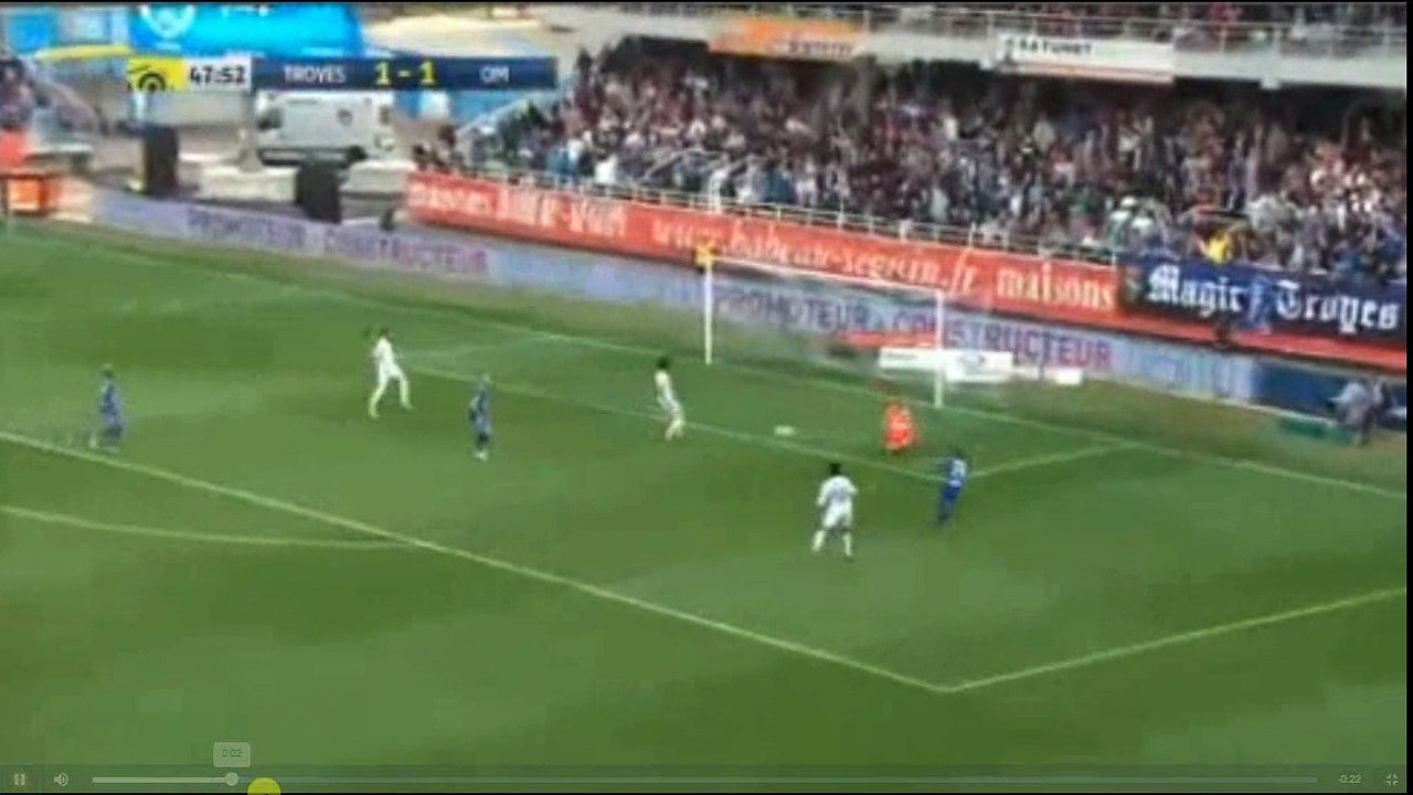 Benjamin Nivet Goal - Troua vs Marseille 2-1  15.04.2018 (HD)