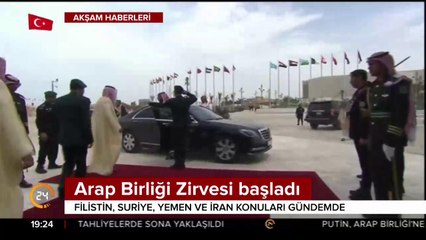Arap Birliği Zirvesi başladı
