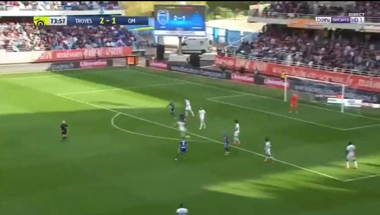 Konstantinos Mitroglou Goal HD - Troyes 2-2 Marseille 15.04.2018