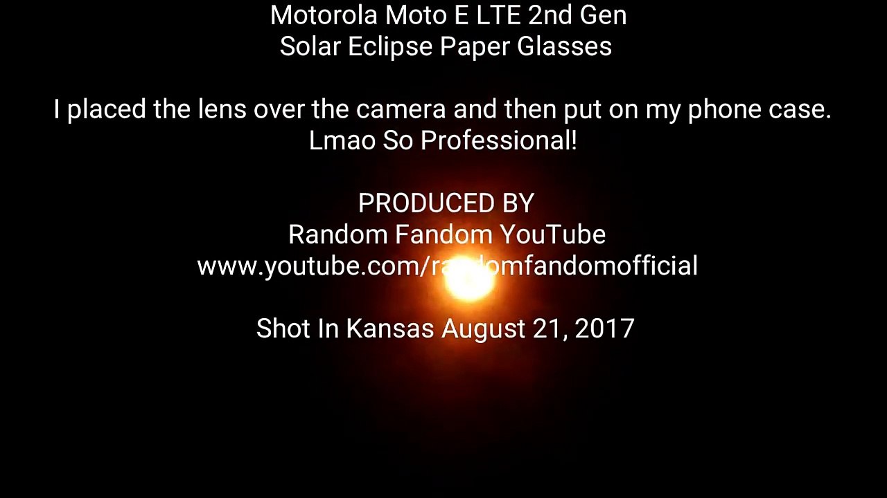 The 2017 Solar Eclipse!