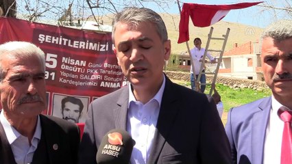 Elbistan'da 27 yıl önce şehit edilenler anıldı - KAHRAMANMARAŞ