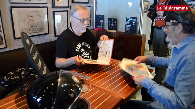 Perros-Guirec (22). Les bikers s'invitent au festival BD