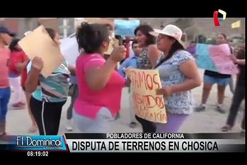 Chosica: vecinos se enfrentan por posesión de terrenos