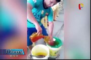 Mercado de Santa Anita: Video de arroz adulterado provoca malestar entre los productores