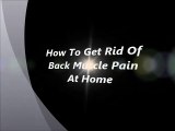 back pain solutions/back pain treatment at home/ back muscles pain/ 2017/2018