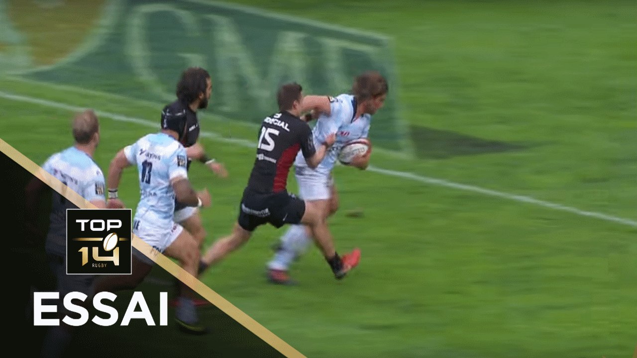 TOP 14 - Essai Dimitri SZARZEWSKI (R92) - Toulouse - Racing 92 - J24 - Saison 2017/2018