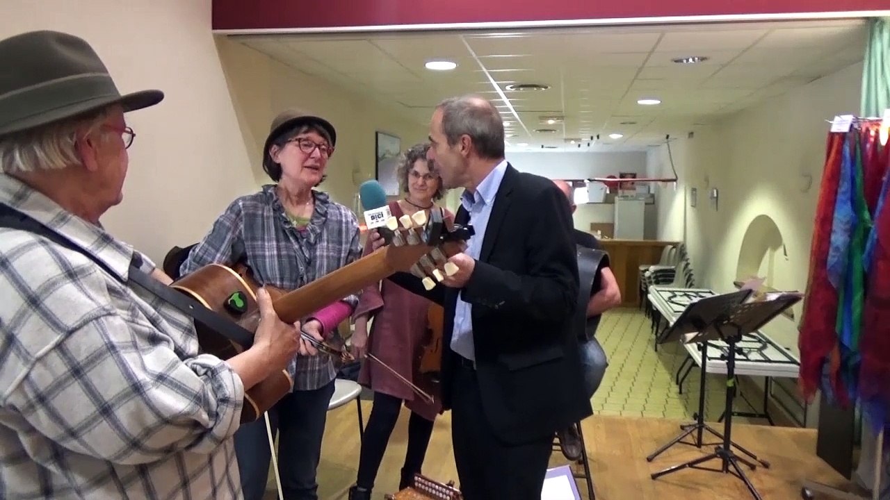 D!CI TV :  la joie de vivre du quatuor Accord des coeurs de Sisteron