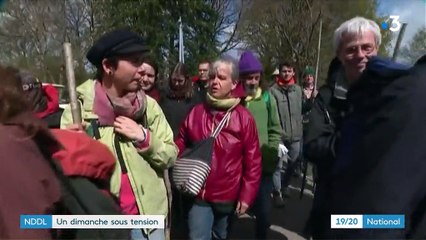 Notre-Dame-des-Landes : les opposants tentent de forcer les barrages des gendarmes