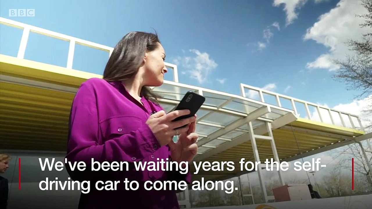 The BMW that really does drive itself