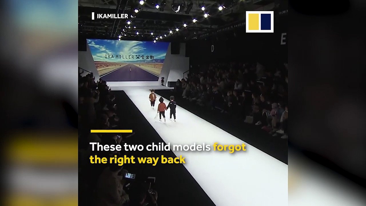 Mẫu nhí bị sự cố và đã tự xử lý thế này đây