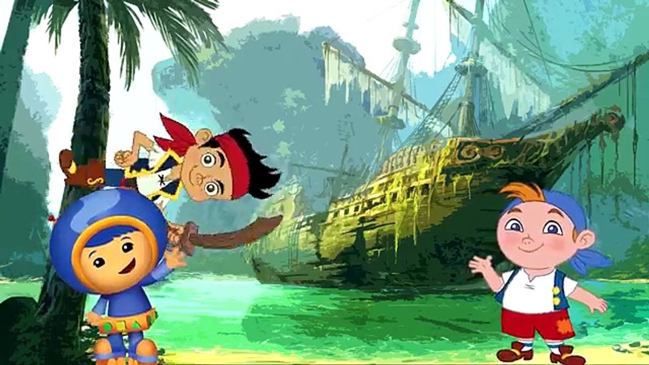 Team Umizoomi transform to Bubble Guppies Five Little Kids Jumping on