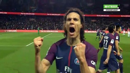 Edinson Cavani Goal HD - Paris SG	2-0	Monaco 15.04.2018