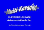 Jose Alfredo Jimenez - El Peor De Los Caminos (Karaoke)