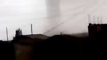 Une grosse tornade a Batna إعصار يضرب باتنة