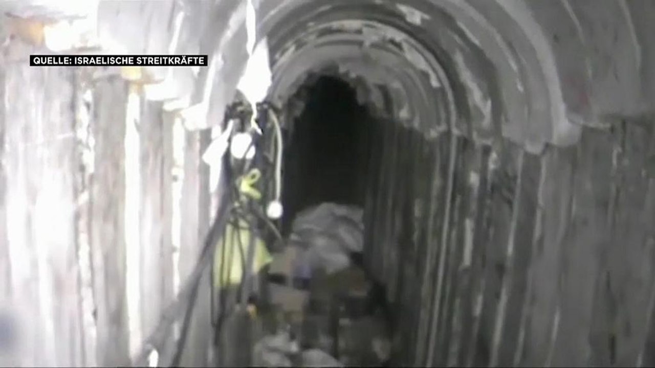 Israel zerstört Hamas-Tunnel