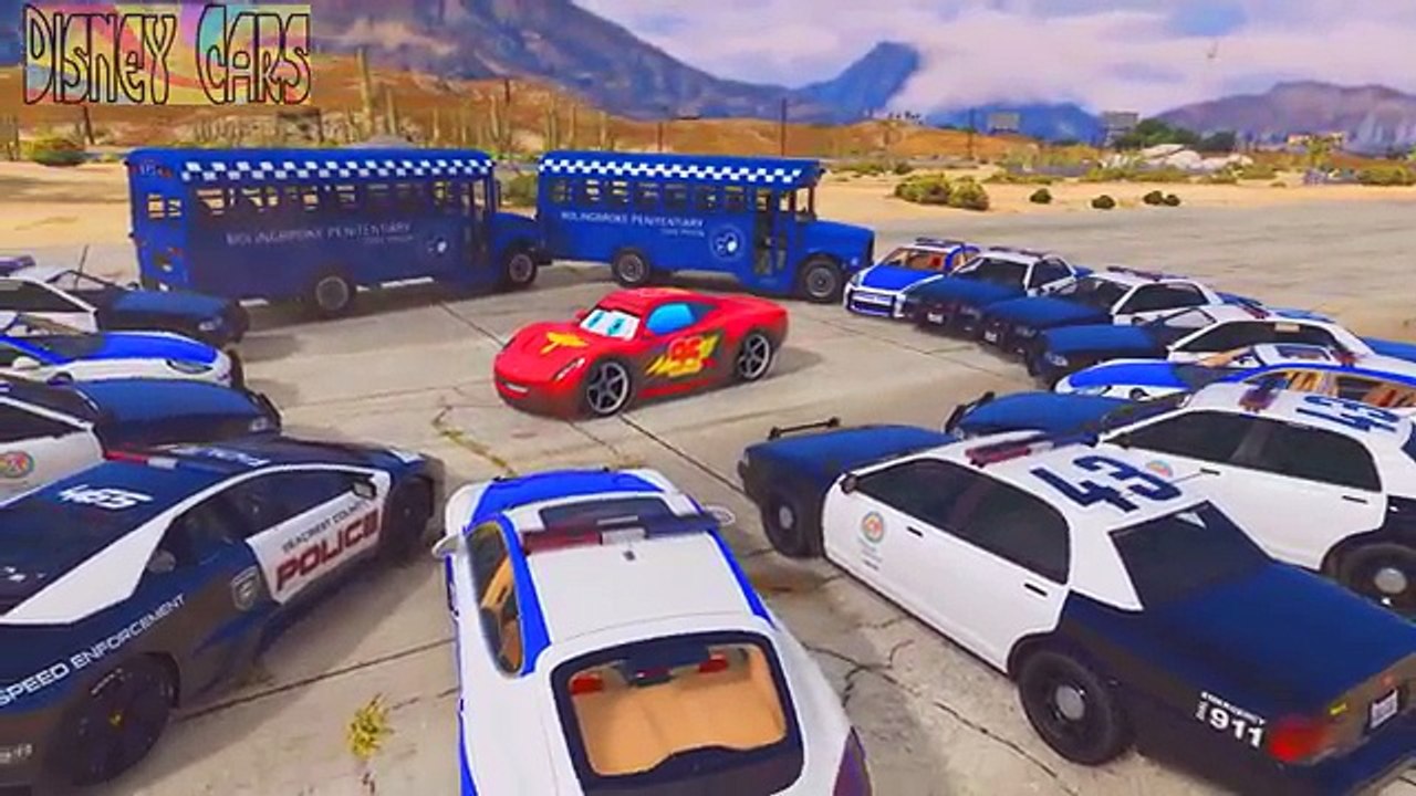 Hulk released McQueen Joker Crashed Cars Spiderman Help Nursery Rhymes Songs for Kids Cartoon