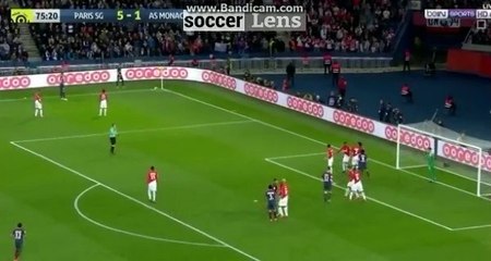 Falcao Own Goal HD - PSG 6-1 Monaco 15.04.2018