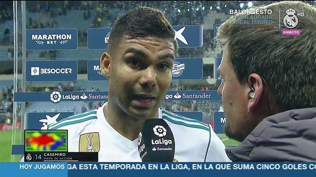 Casemiro: Isco siempre ha sido importante en el Real Madrid