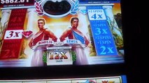 Romulus and Remus SUPER MEGA BIG WIN Slot Machine AWESOME BONUS